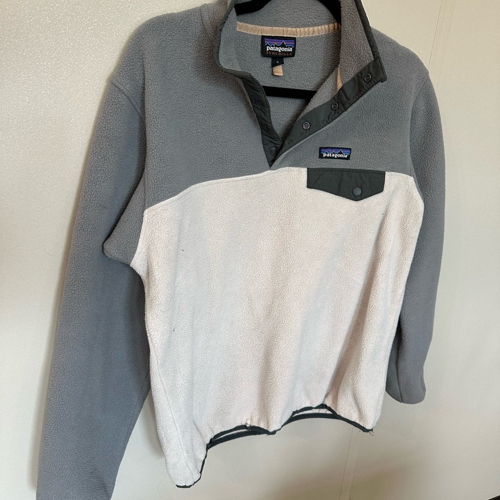 Patagonia Synchilla Gray Fleece Pullover